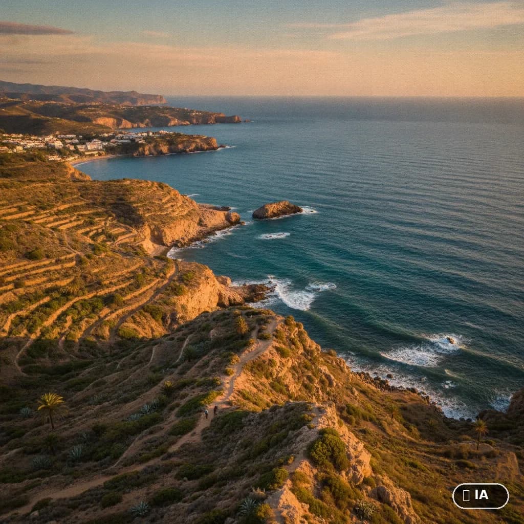1. Acantilados de Maro-Cerro Gordo: El balcón del Mediterráneo en La Herradura
