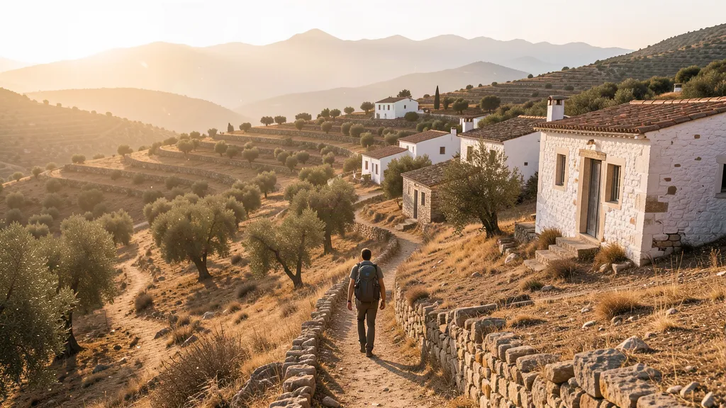Senderos que frenan la despoblación en la Alpujarra de Motril