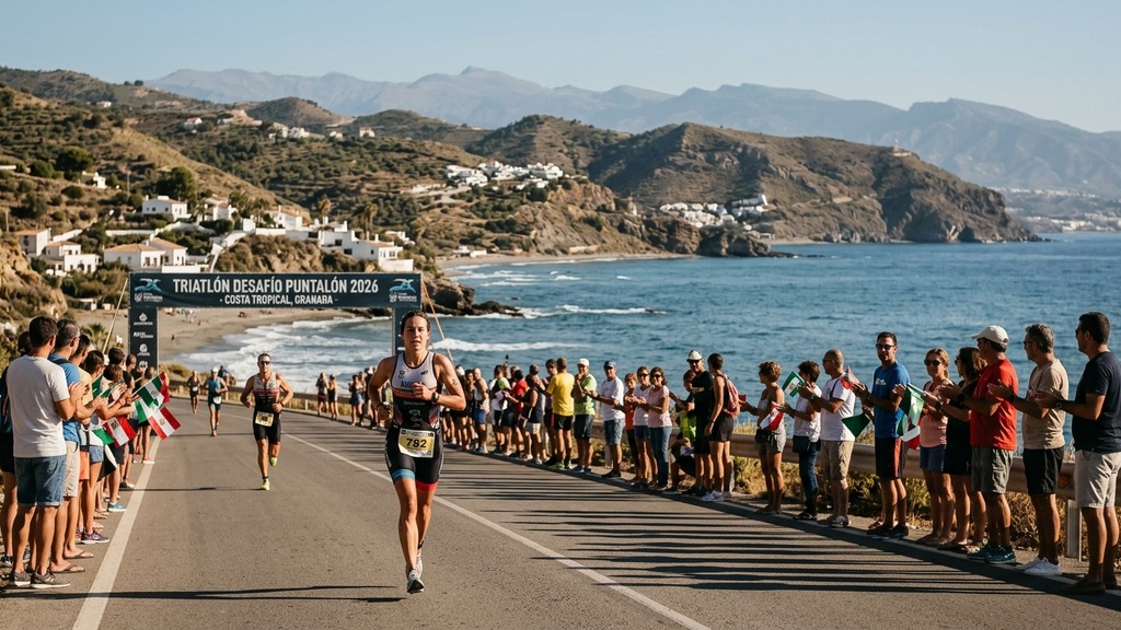 El Triatlón Desafío Puntalón 2026 llega a la Costa Tropical
